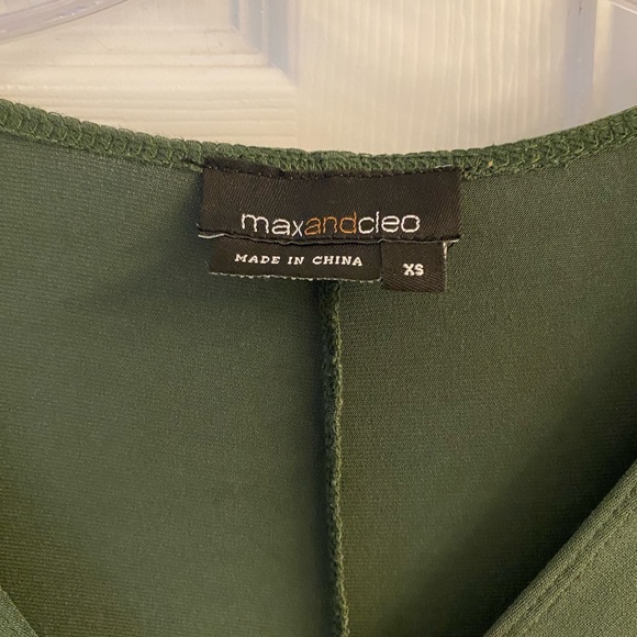 Max and cleo knee length faux wrap dress size XS - Picture 4 of 5